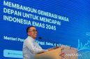 Menteri Pendidikan Tinggi, Sains, dan Teknologi (Mendiktisaintek) Brian Yuliarto meminta seluruh perguruan tinggi di Indonesia untuk memperkuat kualitas sumber daya manusia (SDM) melalui pembangunan budaya akademik unggul guna menciptakan inovasi yang berdampak nyata bagi masyarakat.(Foto Antara)