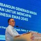 Menteri Pendidikan Tinggi, Sains, dan Teknologi (Mendiktisaintek) Brian Yuliarto meminta seluruh perguruan tinggi di Indonesia untuk memperkuat kualitas sumber daya manusia (SDM) melalui pembangunan budaya akademik unggul guna menciptakan inovasi yang berdampak nyata bagi masyarakat.(Foto Antara)