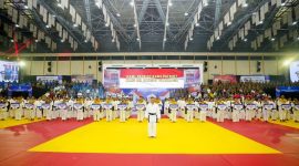 Kapolri Jenderal Listyo Sigit Prabowo resmi membuka Kejuaraan Judo Kapolri Cup 2026 yang digelar di GOR Segiri, Kota Samarinda, Kalimantan Timur.