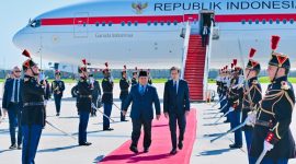 Presiden Republik Indonesia, Prabowo Subianto, tiba di Bandara Orly, Paris, Republik Prancis, pada Selasa, 26 Mei 2026, sekitar pukul 10.00 waktu setempat (WS). Foto: BPMI Setpres/Laily Rachev