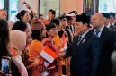 Kedatangan Presiden Prabowo di Prancis pada Selasa, 26 Mei 2026, disambut penuh haru dan bangga oleh warga negara Indonesia yang berada di Paris. Foto: BPMI Setpres/Laily Rachev
