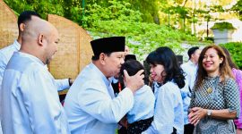 Suasana Hari Raya Iduladha 1447 Hijriah di Wisma Indonesia, Paris, Prancis, terasa penuh kehangatan dan kebersamaan, Rabu (27/5/2026).Foto: BPMI Setpres/Rusman
