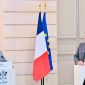 Presiden Republik Indonesia Prabowo Subianto melaksanakan pernyataan pers bersama Presiden Republik Prancis Emmanuel Macron dalam rangkaian kunjungan kenegaraan di Istana Élysée, pada Kamis, 28 Mei 2026. Foto: BPMI Setpres/Laily Rachev