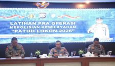 Polda Sulawesi Utara menggelar Latihan Pra Operasi (Latpra Ops) Patuh Lokon 2026 sebagai persiapan pelaksanaan Operasi Patuh yang akan berlangsung mulai 8 hingga 21 Juni 2026.