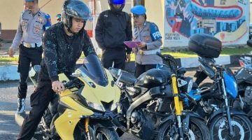 Hari Bhayangkara ke-80, Polda Sulawesi Utara melalui Bidang Profesi dan Pengamanan (Bid Propam) menggelar operasi penegakan ketertiban dan disiplin (Gaktibplin) bertajuk