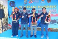 Polda Sulawesi Utara menggelar Kejuaraan Menembak antar Pejabat Utama (PJU) dan Polresta/Polres jajaran sebagai bagian dari rangkaian peringatan Hari Bhayangkara ke-80 Tahun 2026.