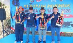 Kejuaraan Menembak Polda Sulut Meriahkan Hari Bhayangkara ke-80, Wadir Polairud Jadi Juara