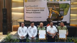 Pangdam XIII/Mdk Mayjen TNI Mirza Agus menegaskan dukungan penuh terhadap program cetak sawah nasional yang menjadi salah satu langkah strategis pemerintah dalam memperkuat ketahanan pangan Indonesia.