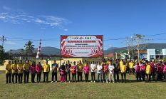 Polres Bolmut Perkuat Sinergitas Lewat Olahraga Bersama Sambut HUT Bhayangkara ke-80