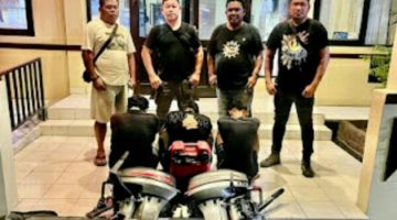 Polsek Aertembaga berhasil mengungkap kasus pencurian mesin tempel yang merugikan seorang nelayan di kawasan Pelabuhan Perikani Bitung, Sulawesi Utara.