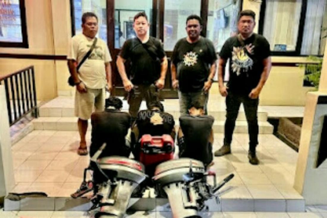 Polsek Aertembaga berhasil mengungkap kasus pencurian mesin tempel yang merugikan seorang nelayan di kawasan Pelabuhan Perikani Bitung, Sulawesi Utara.