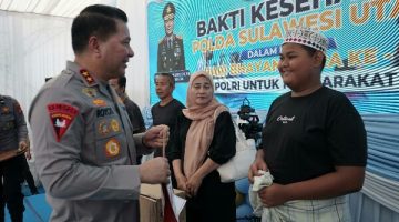 Kapolda Roycke Langie Pimpin Bakti Kesehatan Massal di Manado