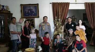Hari Bhayangkara, Polda Sulut Anjangsana ke Purnawirawan dan Personel Sakit