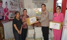 Polres Minahasa Gelar Baksos dan Tali Asih Sambut Hut Bhayangkara Ke-80