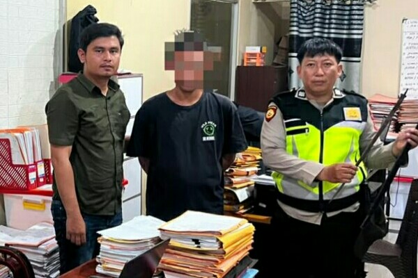 Polsek Wori bergerak cepat menangani kasus dugaan penganiayaan menggunakan senjata tajam yang terjadi di Desa Talawaan Bantik Jaga II, Kecamatan Wori, Kabupaten Minahasa Utara.