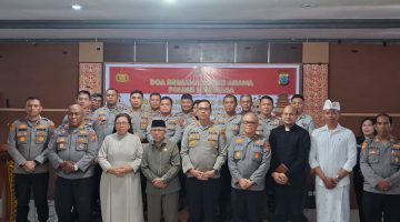 Sambut Hari Bhayangkara ke-80, Polres Minahasa dan Tokoh Agama Gelar Doa Bersama