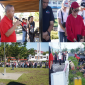 Pemerintah Kabupaten (Pemkab) Minahasa menggelar apel kerja bakti masif yang dipimpin langsung oleh Asisten II Pemkab Minahasa, Dr. Arody Tangkere, MAP. Kegiatan yang berpusat di Taman Godbless Minahasa ini dilaksanakan pada Kamis (4/06/2026) pagi.