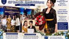 Suasana haru dan penuh sukacita mewarnai pelaksanaan Graduation Angkatan ke-27 SMP Katolik St. Theresia Malalayang yang digelar di kompleks sekolah, Jumat (5/6/2026).