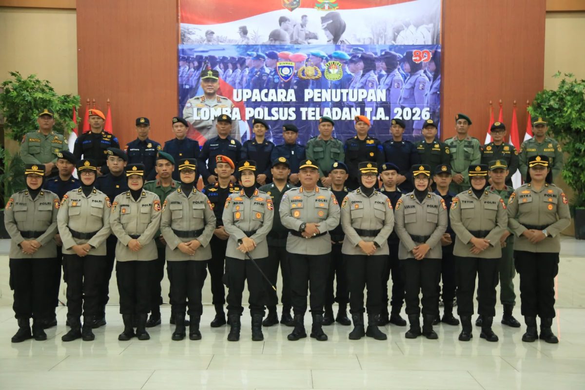 Polri menggelar Lomba Polisi Khusus (Polsus) Teladan Tahun 2026 di Sepolwan Lemdiklat Polri, Jakarta Selatan, sebagai bagian dari rangkaian peringatan Hari Bhayangkara ke-80.