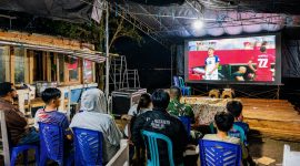 Jajaran Kodam XIII/Merdeka menggelar kegiatan nonton bareng (nobar) pertandingan Piala Dunia 2026 bersama masyarakat di sejumlah wilayah binaan.