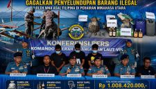 Kodaeral VIII berhasil menggagalkan upaya penyelundupan barang ilegal yang diduga dilakukan tiga warga negara asing asal Filipina di perairan Likupang Timur, Kabupaten Minahasa Utara.
