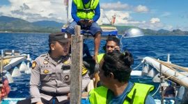 Polsek Pinogaluman bersama Kelompok Pengawas Akses Area Perikanan (PAAP) Perintis Kabupaten Bolaang Mongondow Utara meningkatkan pengawasan di sejumlah Kawasan Larang Ambil (KLA) guna menjaga kelestarian ekosistem laut dan sumber daya perikanan, Minggu (14/6/2026).