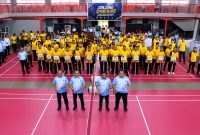 Polda Sulawesi Utara menggelar Kejuaraan Badminton Kapolda Sulut Cup 2026 sebagai bagian dari rangkaian peringatan Hari Bhayangkara ke-80.