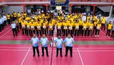 Polda Sulawesi Utara menggelar Kejuaraan Badminton Kapolda Sulut Cup 2026 sebagai bagian dari rangkaian peringatan Hari Bhayangkara ke-80.