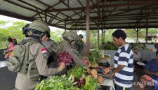 Aktivitas ekonomi masyarakat di Kabupaten Nduga, Papua Pegunungan, berlangsung aman dan kondusif.