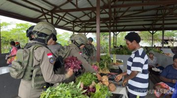 Aktivitas ekonomi masyarakat di Kabupaten Nduga, Papua Pegunungan, berlangsung aman dan kondusif.