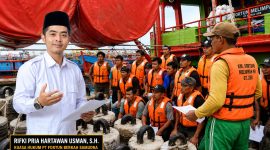 Kuasa Hukum PT Fortun Berkah Samudra, Rifki Pria Hartawan Usman,(Kolase Foto)