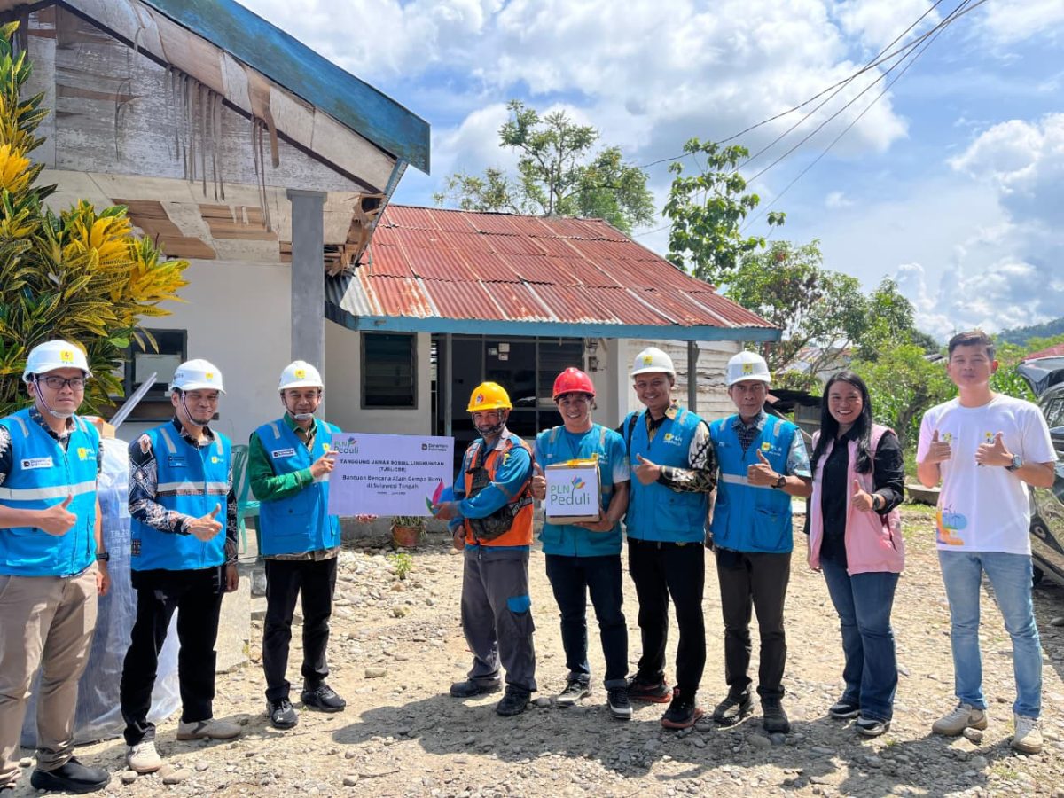 PT PLN (Persero) melalui program PLN Peduli bergerak cepat membantu masyarakat terdampak gempa bumi Magnitudo 6,7 yang mengguncang wilayah Sulawesi Tengah pada 16 Juni 2026.