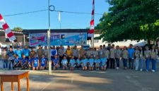 Kejuaraan Bola Voli SMANTE Cup 2026 memperebutkan Piala Kapolda Sulawesi Utara resmi dibuka di Lapangan Voli SMA Negeri 1 Tenga, Kabupaten Minahasa Selatan, Senin (22/6/2026).