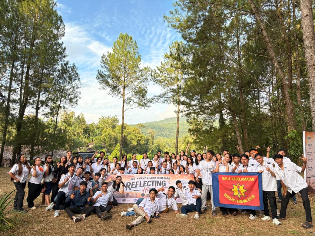 Youth Camp Gereja Bala Keselamatan Distrik Minahasa yang berlangsung di Camp Area Desa Sonder, Kabupaten Minahasa, pada 25–27 Juni 2026. (Istimewa)