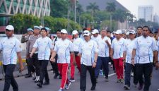 Kapolri Jenderal Listyo Sigit Prabowo mengajak masyarakat untuk bersama-sama menyemarakkan Hari Bhayangkara ke-80 melalui kegiatan olahraga bersama di kawasan Car Free Day (CFD) Jakarta.
