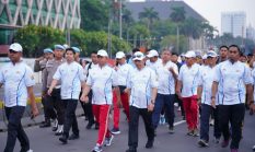 Kapolri Ajak Masyarakat Rayakan Hari Bhayangkara ke-80 Lewat Olahraga Bersama di CFD Jakarta