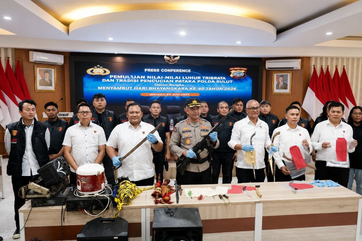 Direktorat Reserse Kriminal Umum (Ditreskrimum) Polda Sulawesi Utara mencatat peningkatan kinerja dalam penanganan tindak pidana konvensional sepanjang Semester I Tahun 2026.