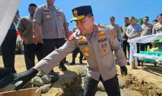 Kapolda Sulut Letakkan Batu Pertama Gedung Satpas Polres Minsel, Tingkatkan Pelayanan SIM