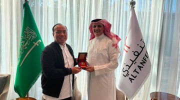 Wakapolri Komjen Pol. Dedi Prasetyo bersama jajaran Presidency of State Security (PSS) Arab Saudi di Bandara Internasional King Abdul Aziz, Jeddah, Senin (1/6/2026).
