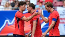Timnas Inggris meraih kemenangan tipis 1-0 atas Selandia Baru dalam laga uji coba internasional yang berlangsung di Raymond James Stadium, Tampa, Amerika Serikat, Minggu (7/6/2026).
