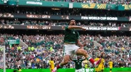 Timnas Meksiko memulai langkahnya di Piala Dunia 2026 dengan hasil positif setelah menundukkan Afrika Selatan 2-1 pada laga perdana Grup A yang berlangsung di Mexico City Stadium, Jumat (12/6/2026).