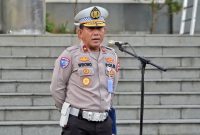 Direktorat Registrasi dan Identifikasi (Ditregident) Korlantas Polri menegaskan bahwa penerbitan Surat Izin Mengemudi (SIM) hanya dapat dilakukan oleh Kepolisian Negara Republik Indonesia sesuai ketentuan peraturan perundang-undangan yang berlaku. (Ket Foto:Dirregident Korlantas Polri Brigjen Pol. Wibowo)