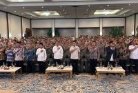 Densus 88 Anti Teror Polri melalui Satgaswil Banten menggelar kegiatan Wawasan Kebangsaan bertema “Peran Keluarga dalam Menjaga Keutuhan Bangsa” di Hotel Permata Krakatau, Kota Cilegon, Kamis (25/6/2026).