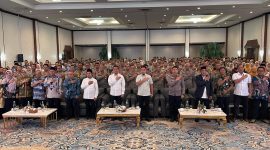 Densus 88 Anti Teror Polri melalui Satgaswil Banten menggelar kegiatan Wawasan Kebangsaan bertema “Peran Keluarga dalam Menjaga Keutuhan Bangsa” di Hotel Permata Krakatau, Kota Cilegon, Kamis (25/6/2026).