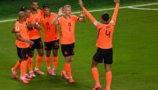 Belanda memastikan langkah ke babak 32 besar Piala Dunia 2026 usai mengalahkan Tunisia dengan skor 3-1 pada laga terakhir Grup F di Kansas City Stadium, Jumat (26/6/2026).
