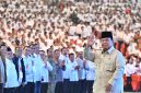 Presiden Prabowo Subianto menghadiri acara Building Indonesia's Future Generations Through Nutrition yang diselenggarakan di Sentul International Convention Center (SICC), Kabupaten Bogor, Provinsi Jawa Barat, pada Rabu, 3 Juni 2026. Foto: BPMI Setpres/Muchlis Jr