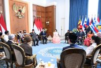 Presiden Prabowo Subianto menerima delapan duta besar luar biasa dan berkuasa penuh (LBBP) negara-negara sahabat pada Senin, 8 Juni 2026, di Istana Merdeka, Jakarta. Foto: BPMI Setpres/Kris