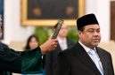 Presiden Prabowo Subianto resmi melantik Said Iqbal sebagai Penasihat Khusus Presiden Bidang Ketenagakerjaan dan Kesejahteraan Buruh di Istana Negara, Jakarta, Senin (8/6/2026).