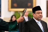 Said Iqbal dilantik sebagai Penasihat Khusus Presiden Bidang Ketenagakerjaan dan Kesejahteraan Buruh pada Senin, 8 Juni 2026 di Istana Negara, Jakarta. Foto: BPMI Setpres/Muchlis Jr