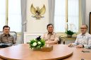 Presiden Prabowo Subianto menerima Wakil Presiden ke-10 dan ke-12 Republik Indonesia Jusuf Kalla didampingi Solihin Jusuf Kalla, di Istana Merdeka, Jakarta, pada Kamis, 11 Juni 2026. Foto: BPMI Setpres/Cahyo